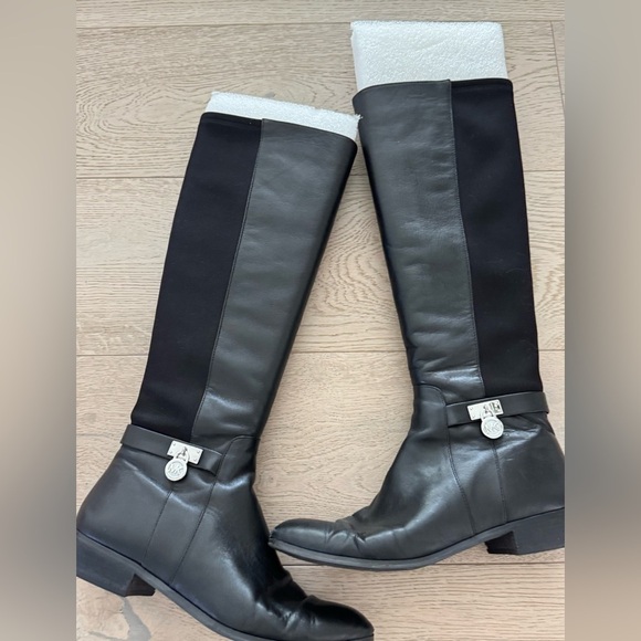 Michael Michael Kors Tall Riding Boot Women US size 8.5 in black - Picture 7 of 13